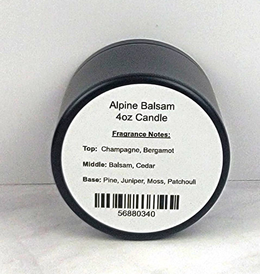 Handcrafted balsam and cedar scented eco-friendly wax melt