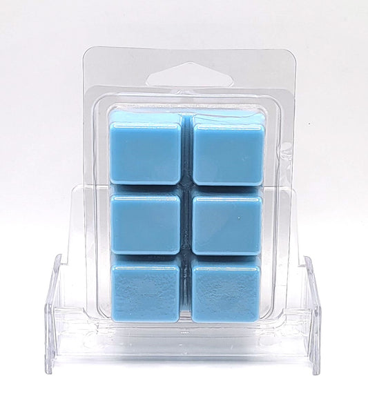 Masculine dad bod wax melt with cedar, sandalwood, and patchouli