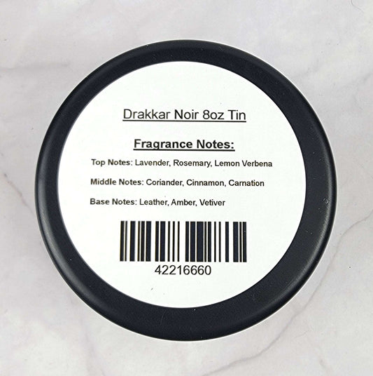 Luxury hand-poured men’s home fragrance candle with lavender and rosemary