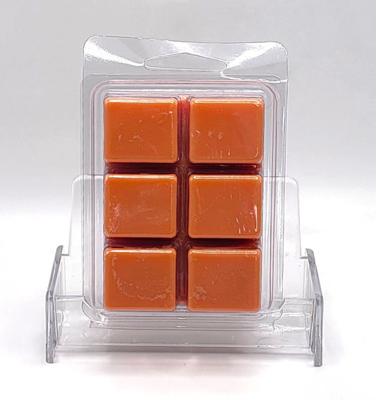 Cozy fall farmhouse-inspired wax melt with fir and cedarwood scent