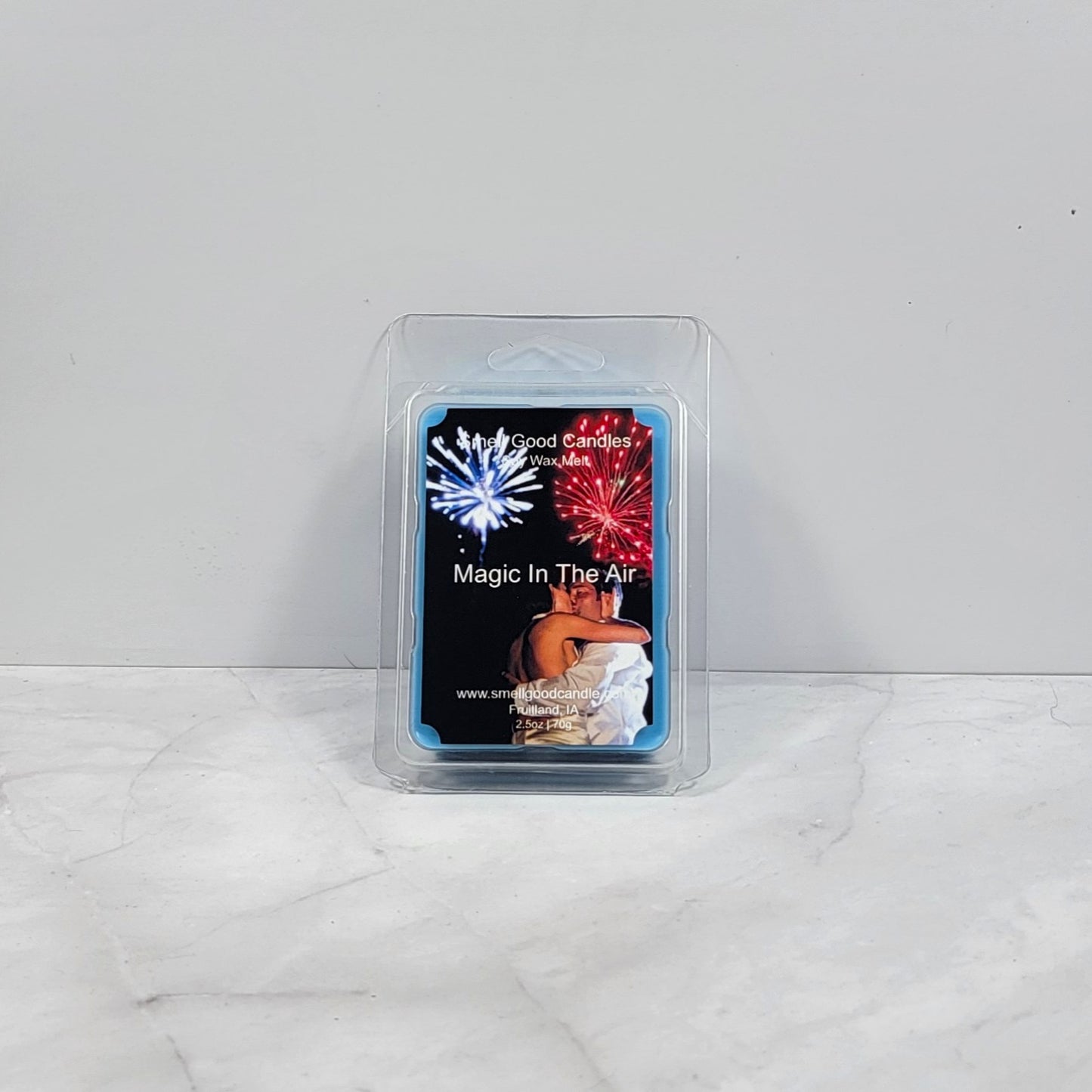 Magic In The Air soy wax melt with floral and citrus accents