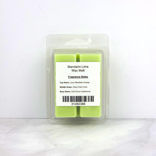 Handcrafted 100% soy wax melt with an energizing citrus fragrance, delivering a clean, long-lasting burn for a refreshing home ambiance.