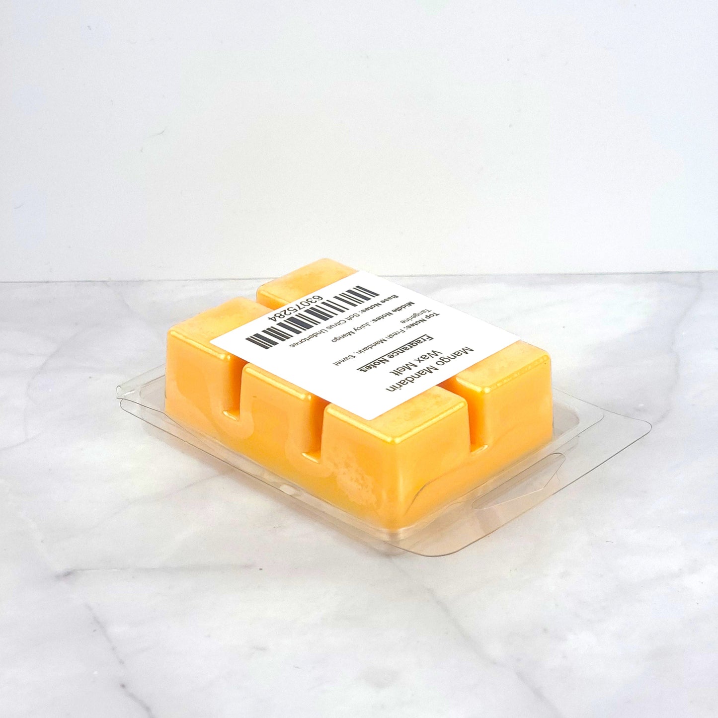 Bath & Body Works-inspired Mango Mandarin Soy Wax Melt with zesty mandarin, sweet tangerine, and soft citrus undertones for a fruity, sun-kissed aroma.