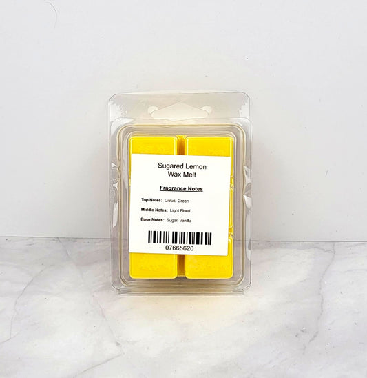 Lemon Vanilla Wax Melt with Floral Notes