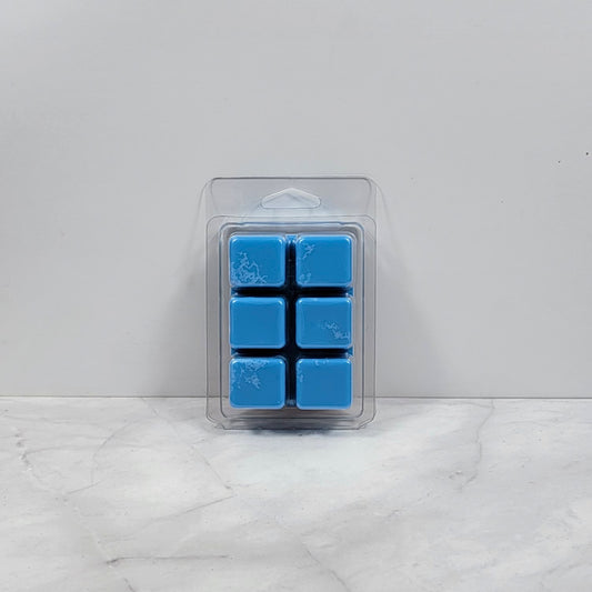 Hand-poured tropical wax melt inspired by beach vacations