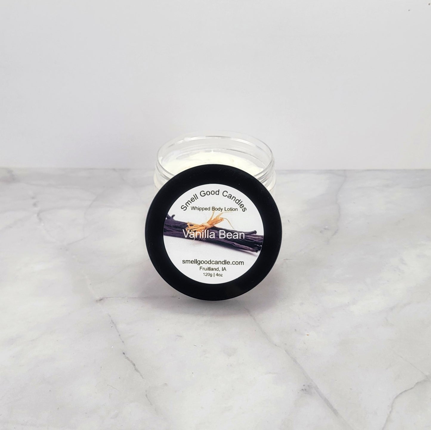 Rich, hydrating vanilla-scented body lotion
