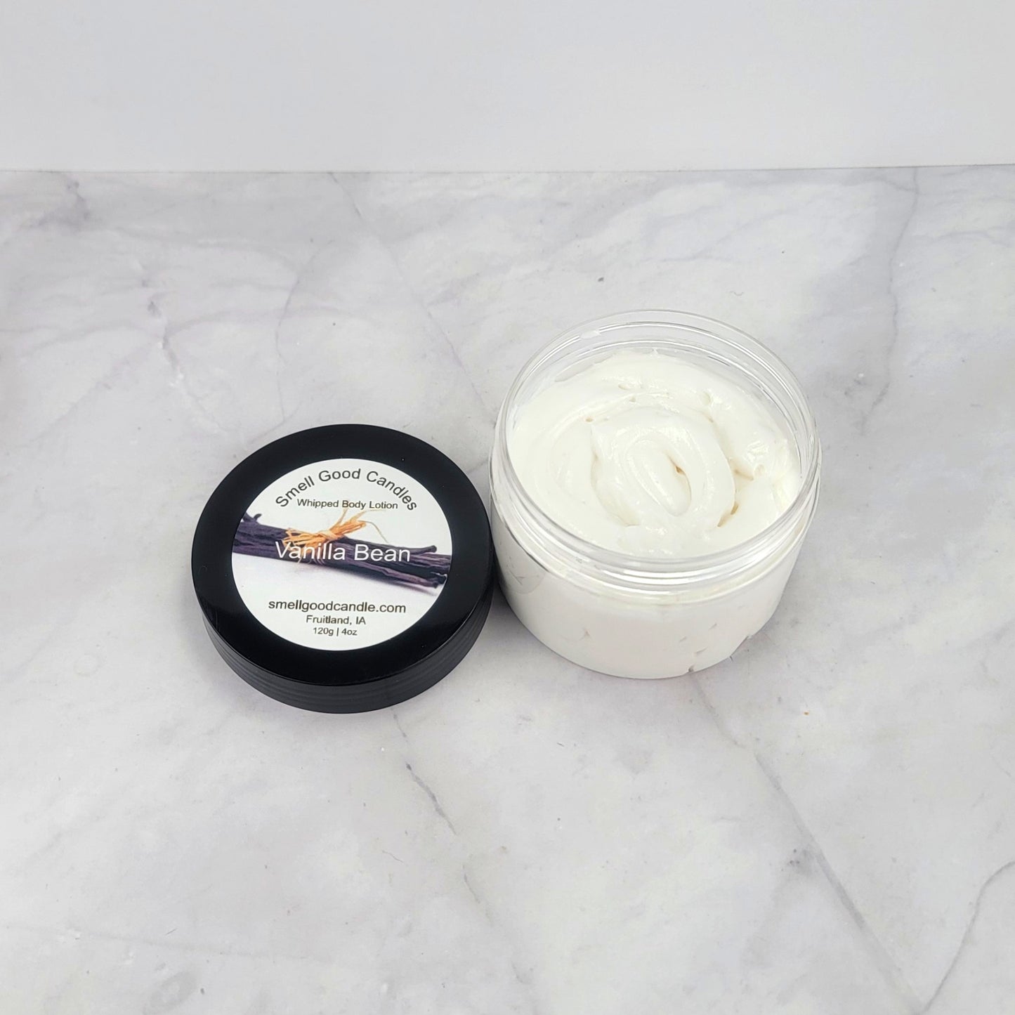 Cozy and comforting vanilla bean fragrance lotion