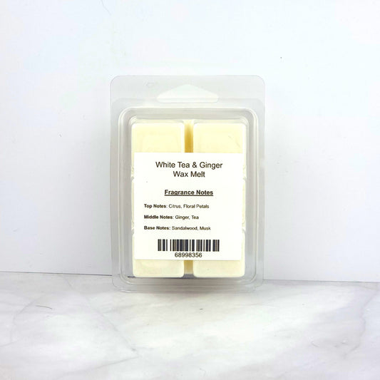 A soothing, luxurious fragrance with notes of ginger, tea, sandalwood, and musk