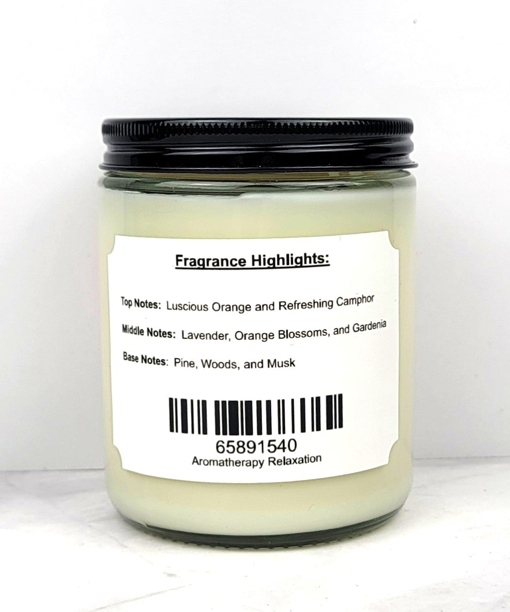 Aromatherapy Relaxation 8oz Soy Wax Candle – Lavender & Citrus Scent