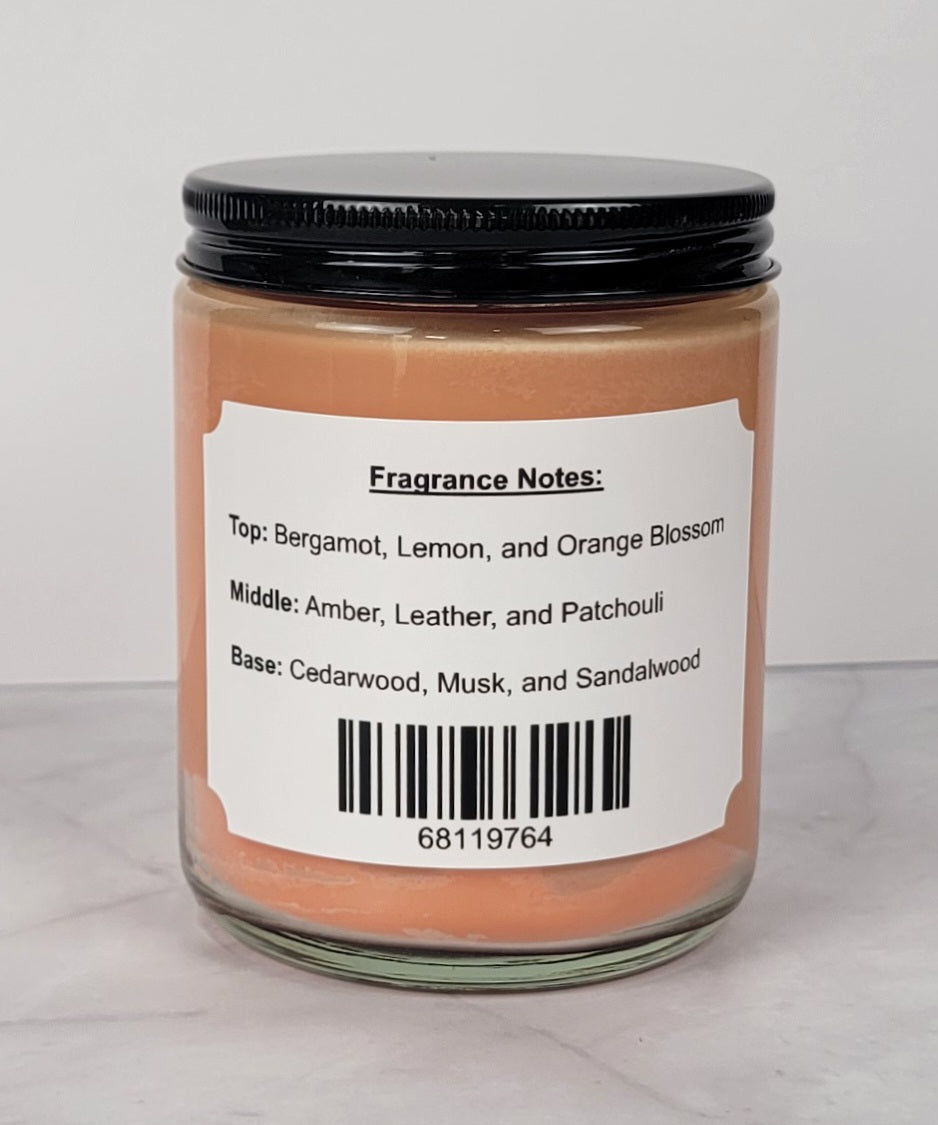 Autumn Night 8oz Soy Candle - Warm Spices, Apple & Woodsy Ambiance