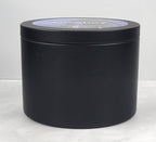 Luxury men's candle with lavender, bergamot, and sea salt scent