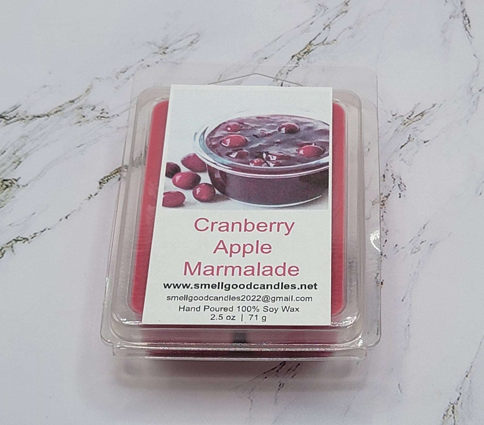 Cranberry Apple Marmalade Soy Wax Melt