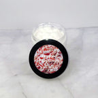 Crushed Peppermint Whipped Body Lotion inspired by Yankee Candle with eucalyptus, wintergreen, and vanilla for deep hydration and a refreshing minty scent.