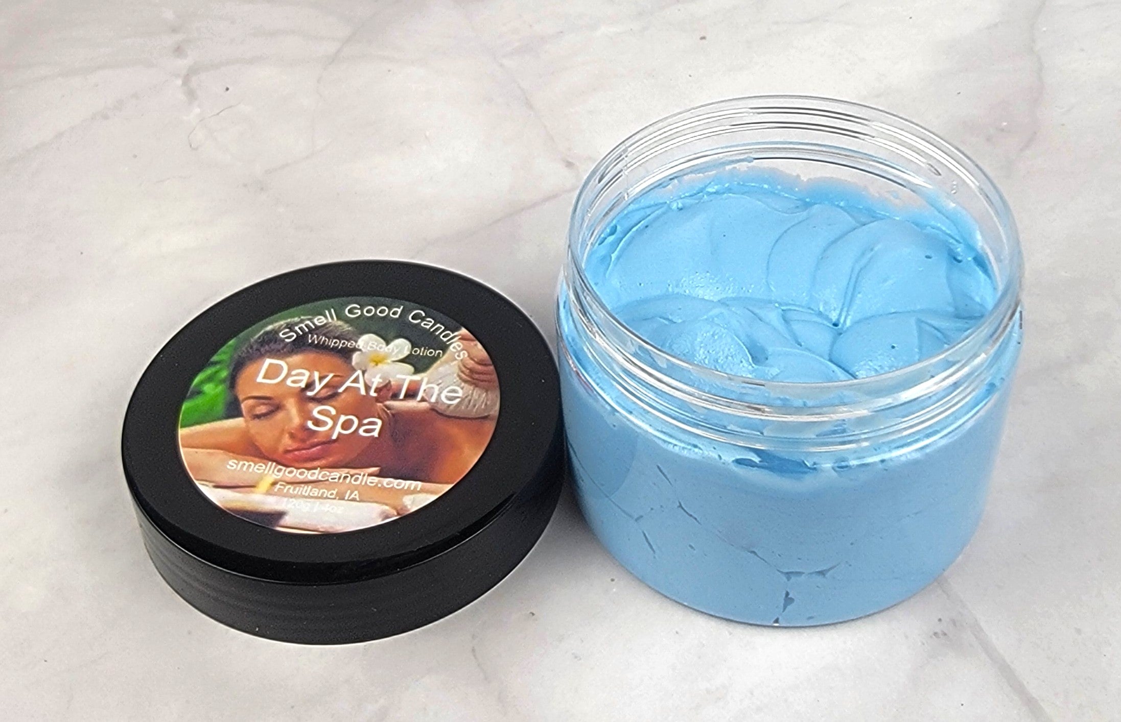 Soothing Day At The Spa lotion with lemongrass and essential oils