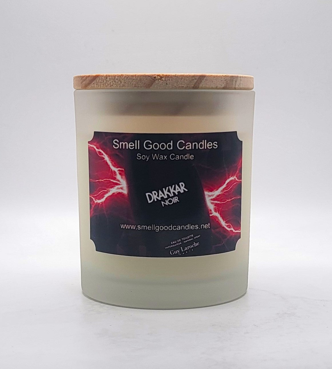 Drakkar Noir 10oz Soy Wax Candle with bold masculine fragrance and luxury scent.