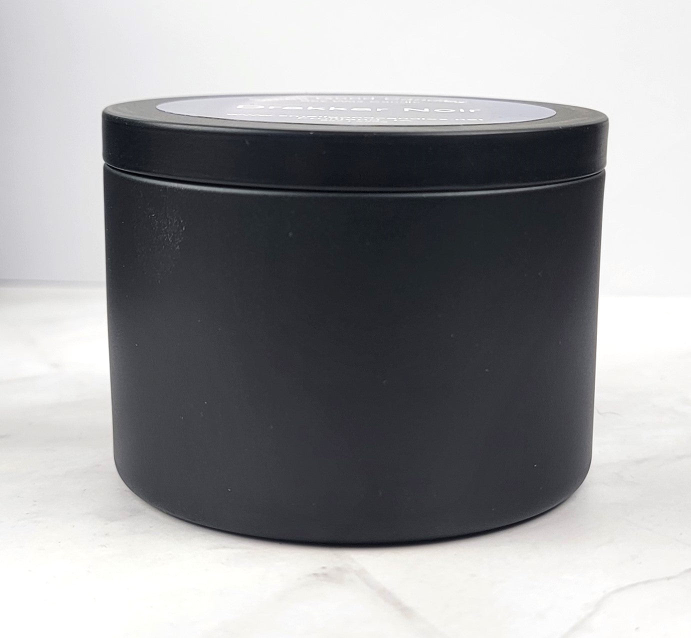 Modern masculine candle gift for him, premium soy wax candle