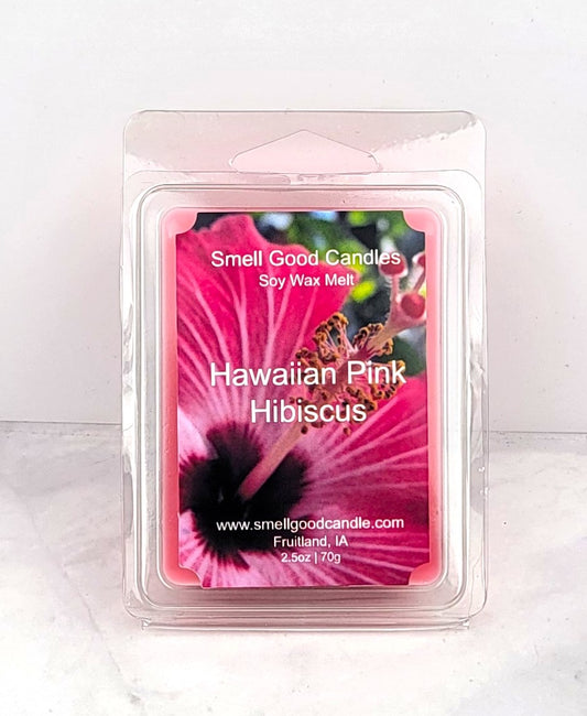 Hawaiian Pink Hibiscus Soy Wax Melt