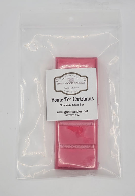 Home For Christmas Soy Wax Snap Bar