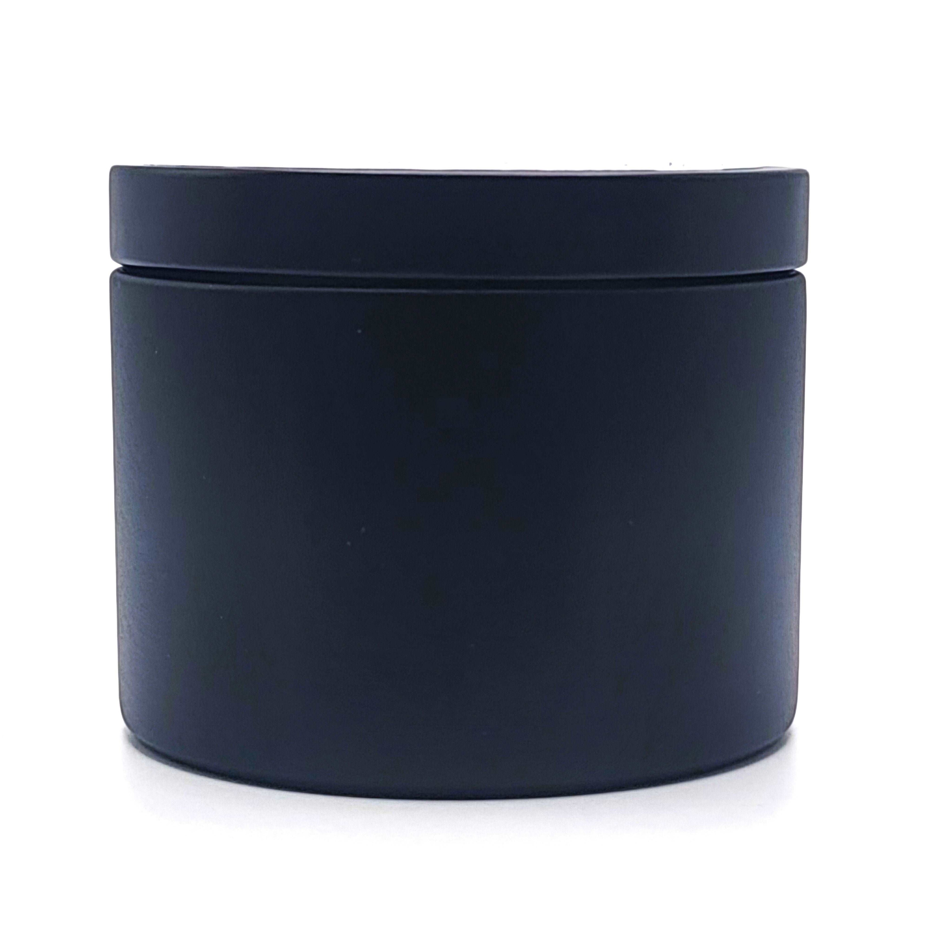 Island Cabana 4oz soy candle in tropical-themed reusable tin