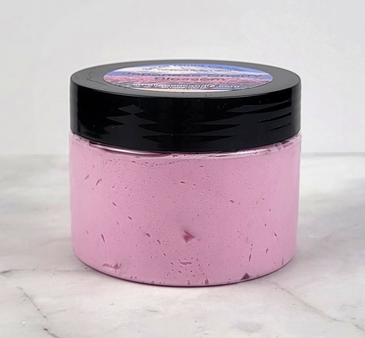 Floral-scented body lotion inspired by Japanese cherry blossom gardens