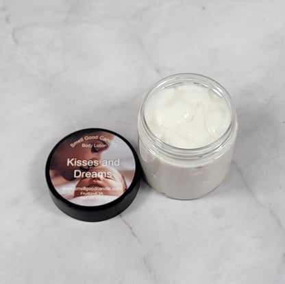 Hydrating lotion in a dreamy rose and musk scent