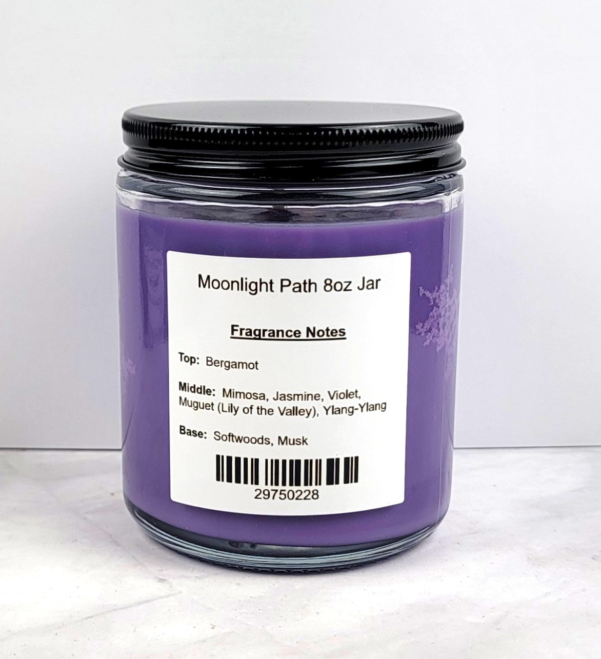 Moonlight Path 8oz Jar Scented Soy Wax Candle