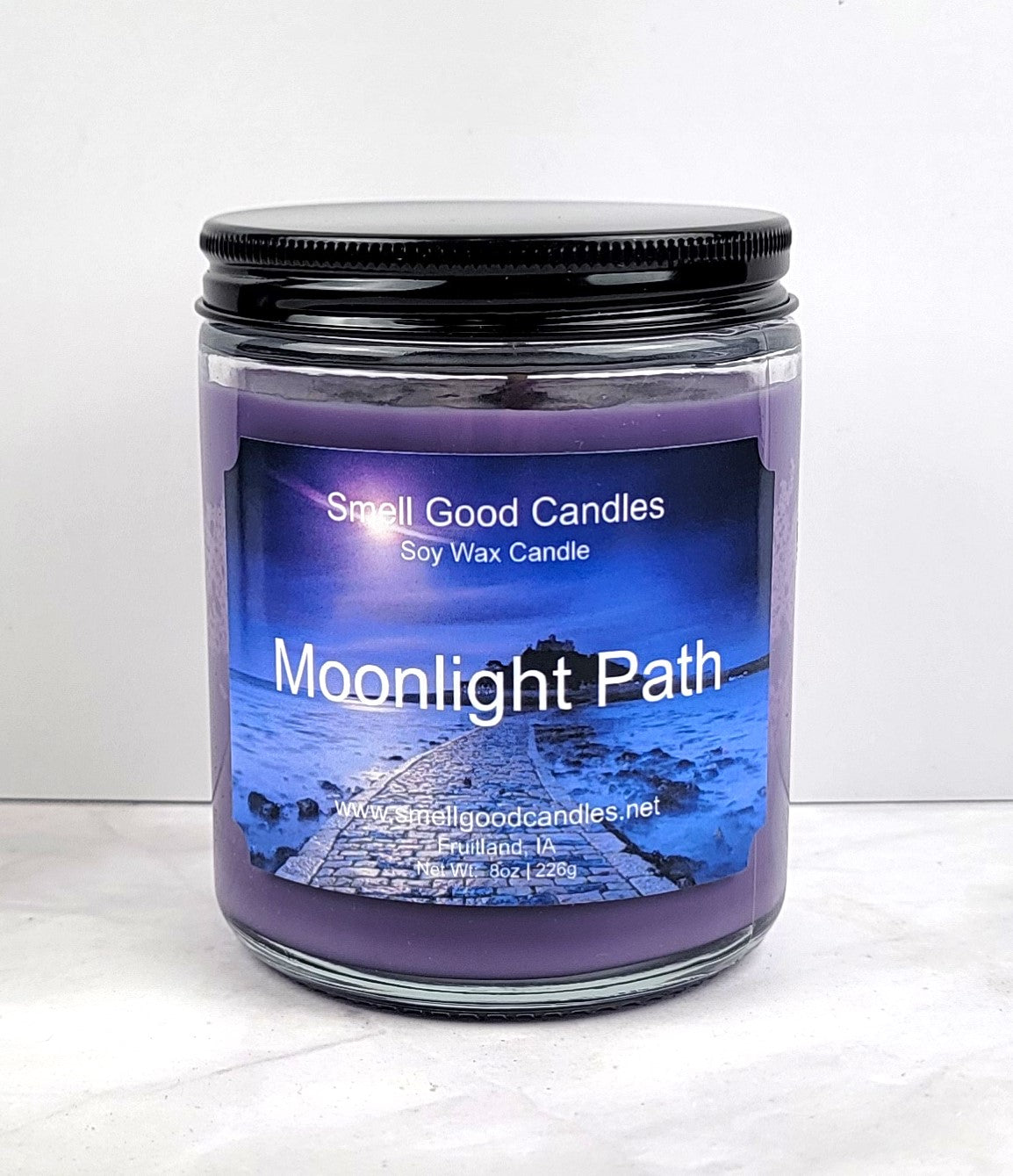 Moonlight Path 8oz Jar Scented Soy Wax Candle