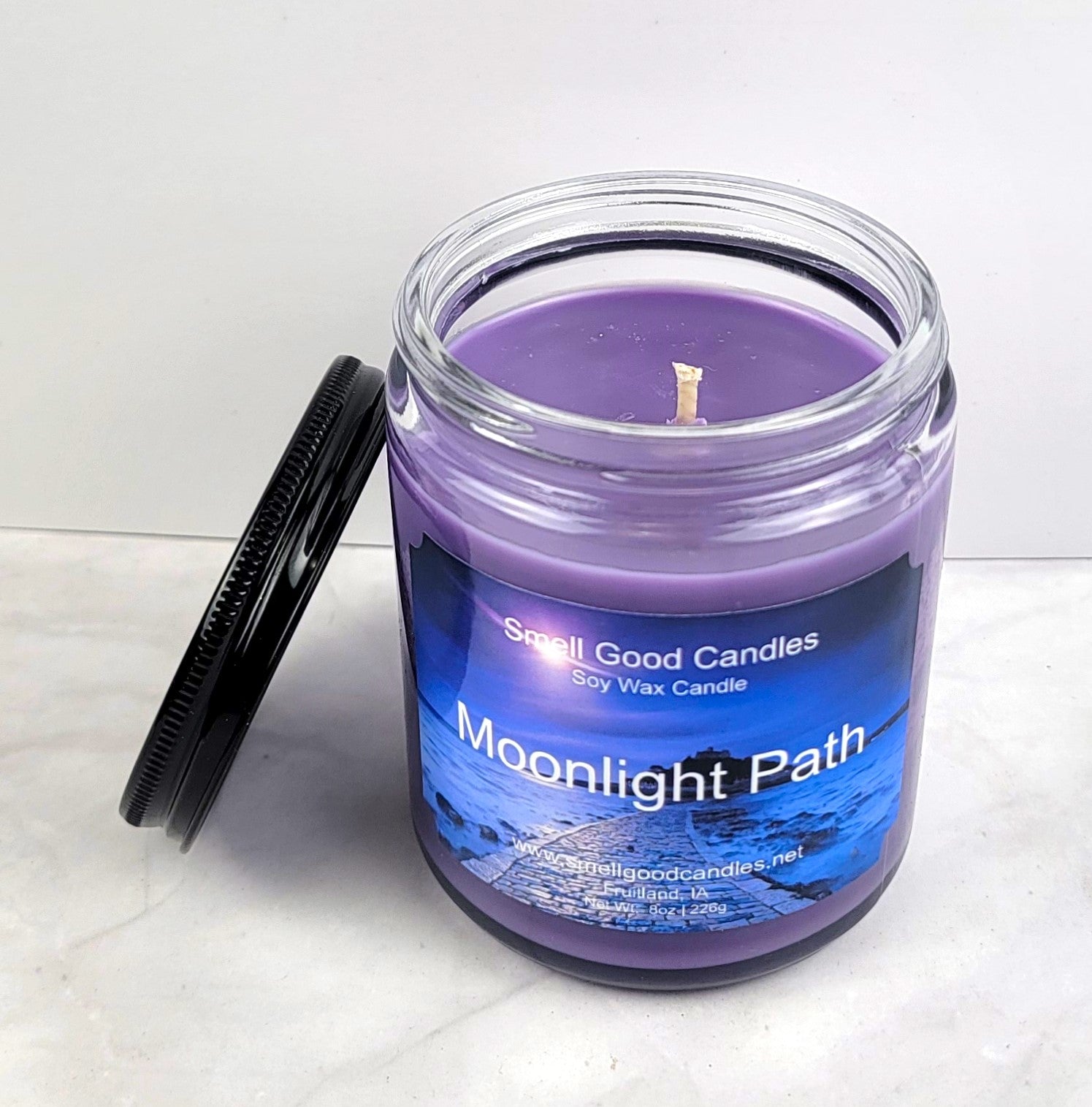 Moonlight Path 8oz Jar Scented Soy Wax Candle