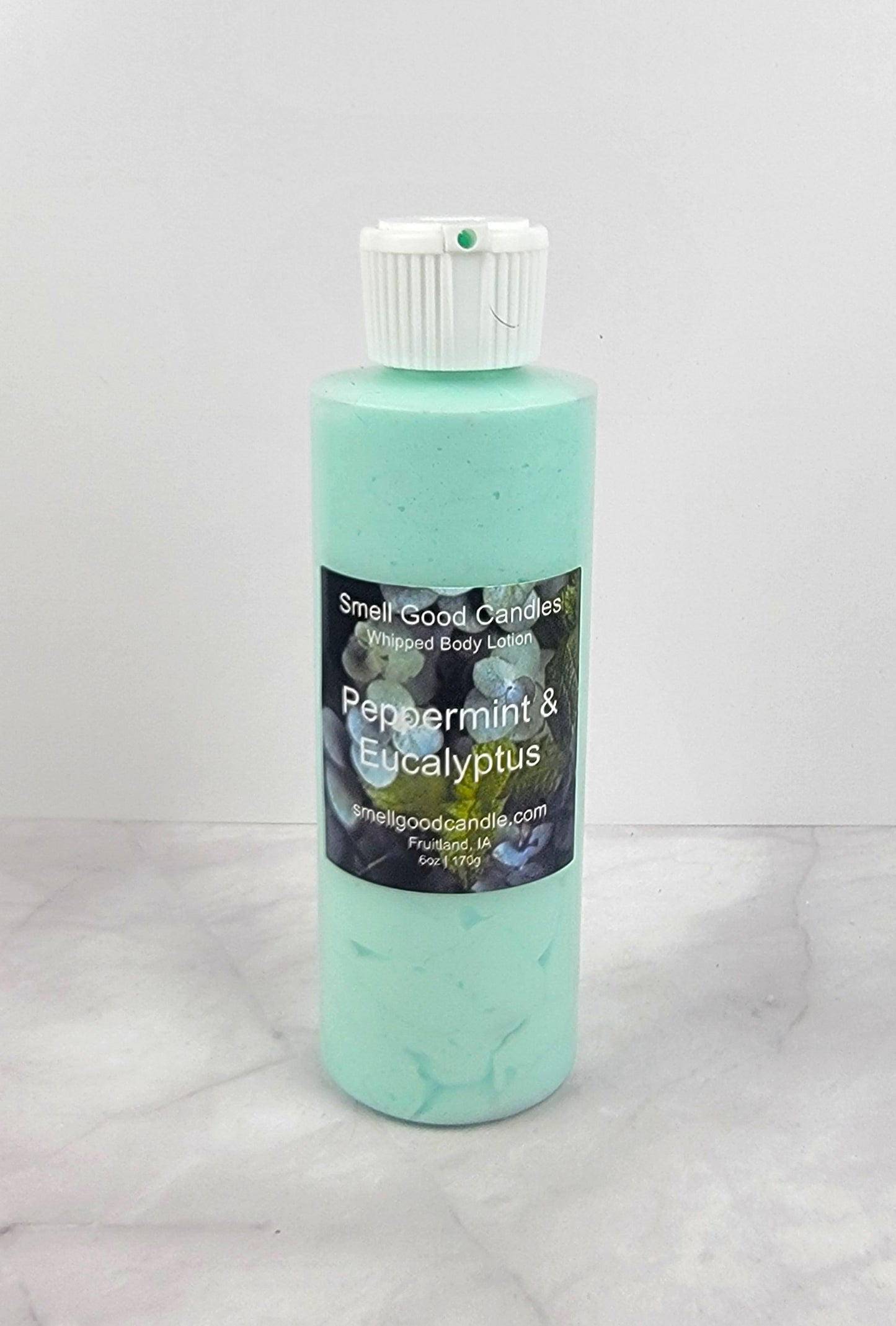 Peppermint and Eucalyptus 6oz Whipped Body Lotion