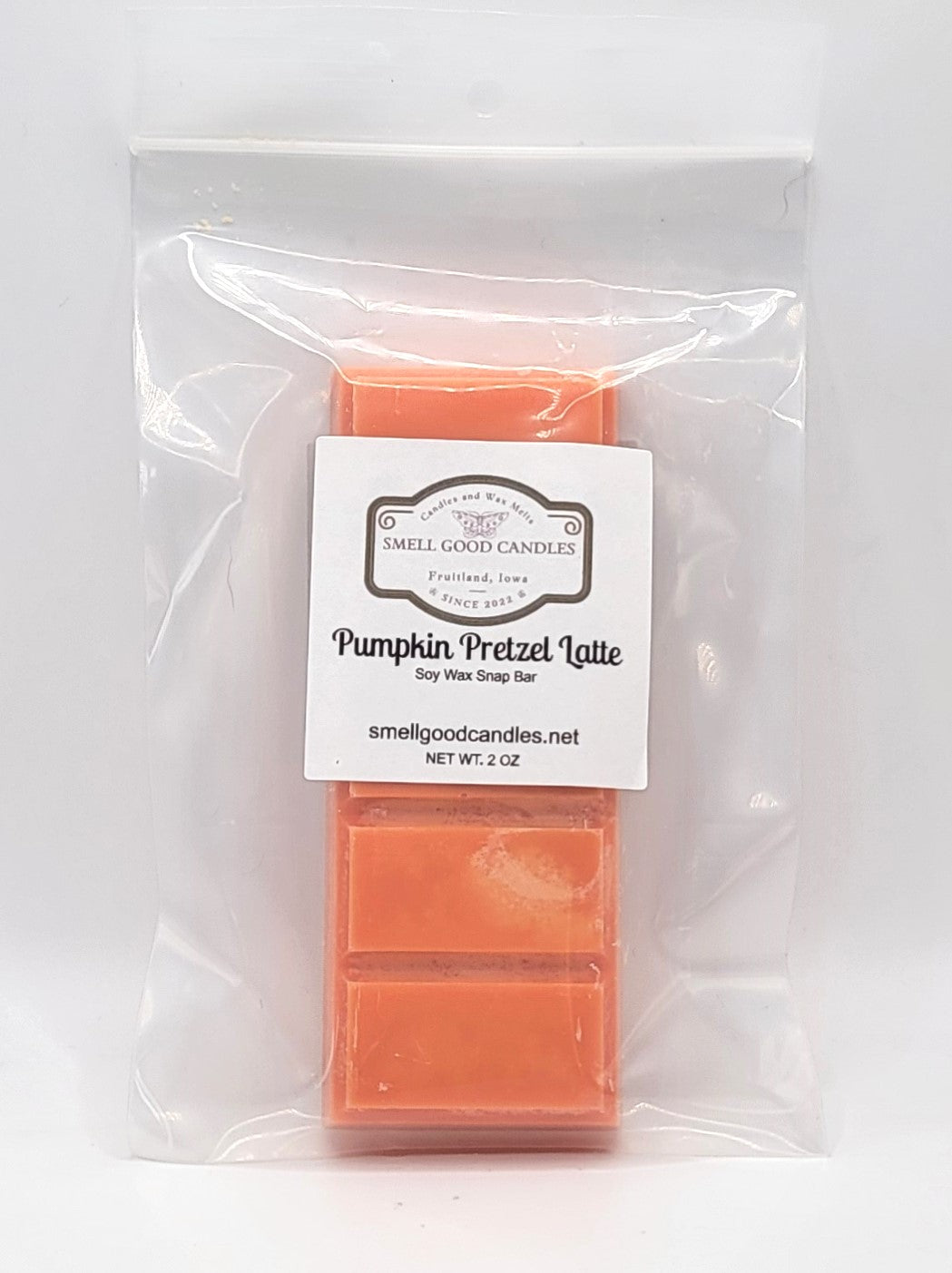 Pumpkin Pretzel Latte Soy Wax Snap Bar