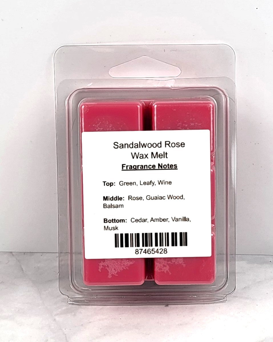 Sandalwood Rose Soy Wax Melt