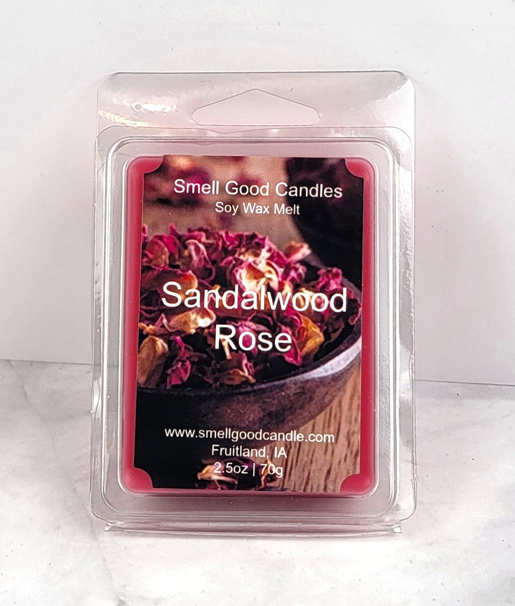 Sandalwood Rose Soy Wax Melt