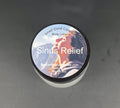 Sinus Relief whipped body lotion in 2oz jar with eucalyptus and mint scent