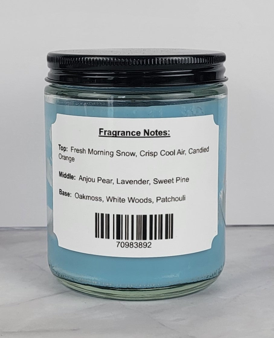 Snow Angels 8oz Jar Scented Soy Wax Candle