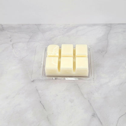 Relaxing aromatherapy wax melt with citrus and mint fragrance