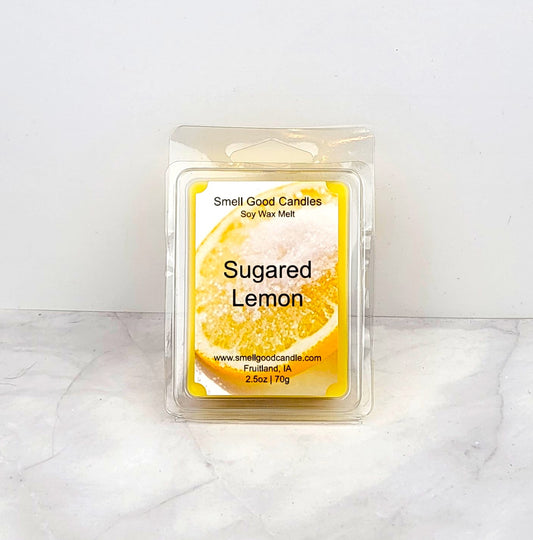 Sugared Lemon Soy Wax Melt