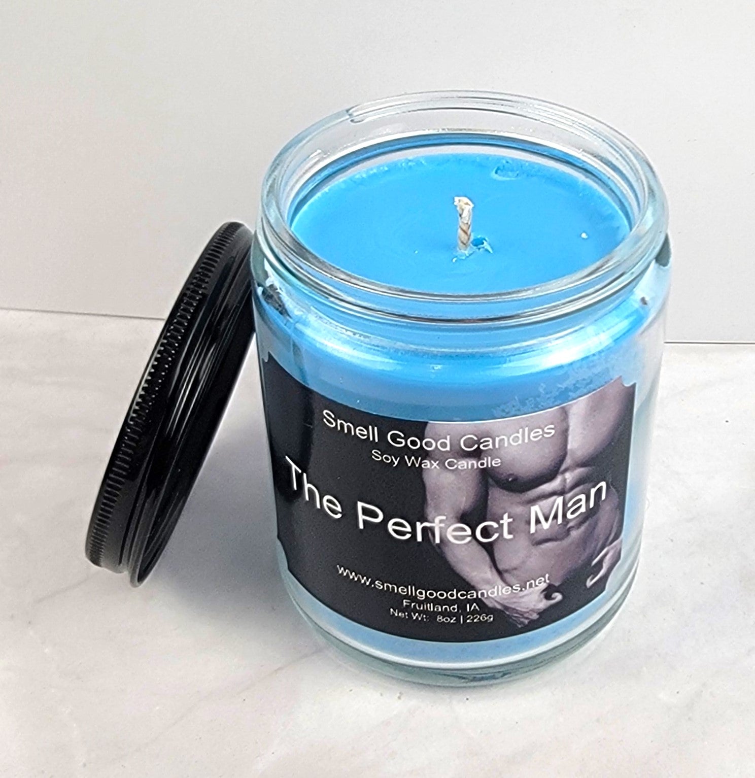 The Perfect Man 8oz Jar Scented Soy Wax Candle