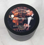 Luxury men's fragrance candle featuring bergamot, vetiver, and frankincense.