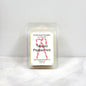 Soy wax melt package labeled 'Twisted Peppermint' on a white background