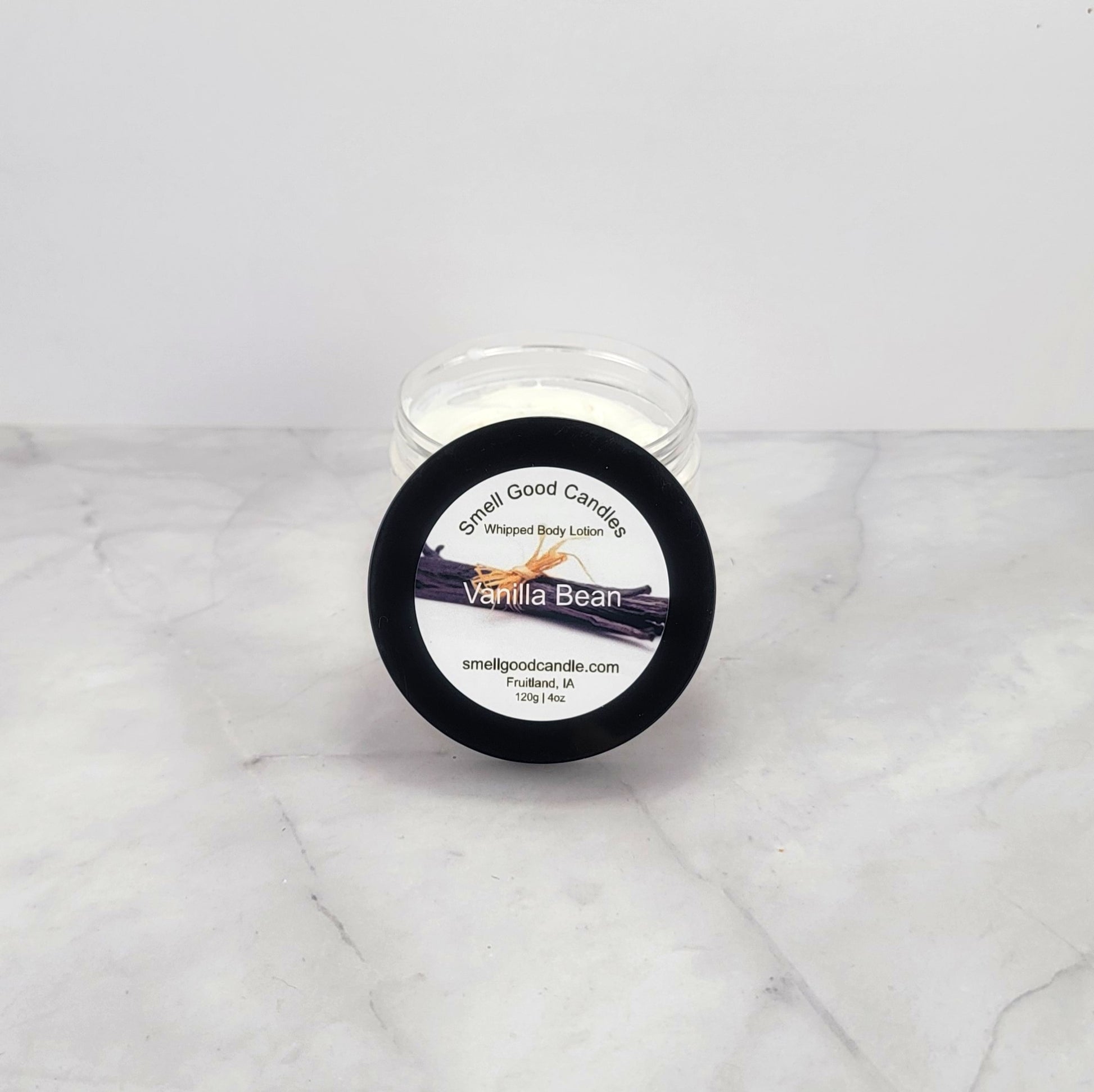 Rich, hydrating vanilla-scented body lotion
