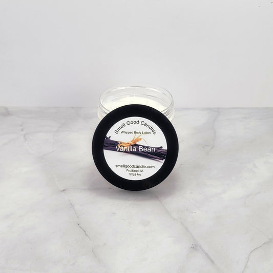 Rich, hydrating vanilla-scented body lotion