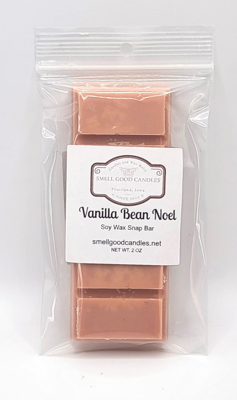 Vanilla Bean Noel Soy Wax Snap Bar