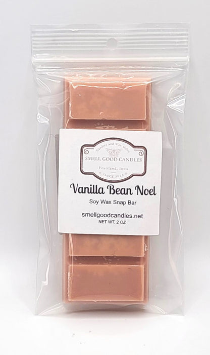 Vanilla Bean Noel Soy Wax Snap Bar